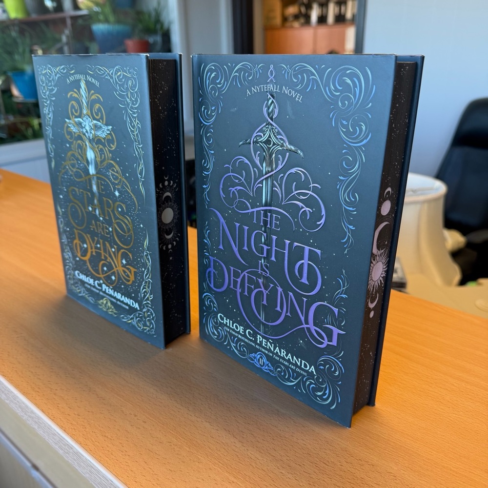 The Night is Dying and the Stars Are Dying Hardcover Books